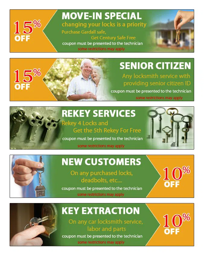 Los Angeles Locks & Locksmith Los Angeles, CA 310-765-9490 - coupon23-set-five